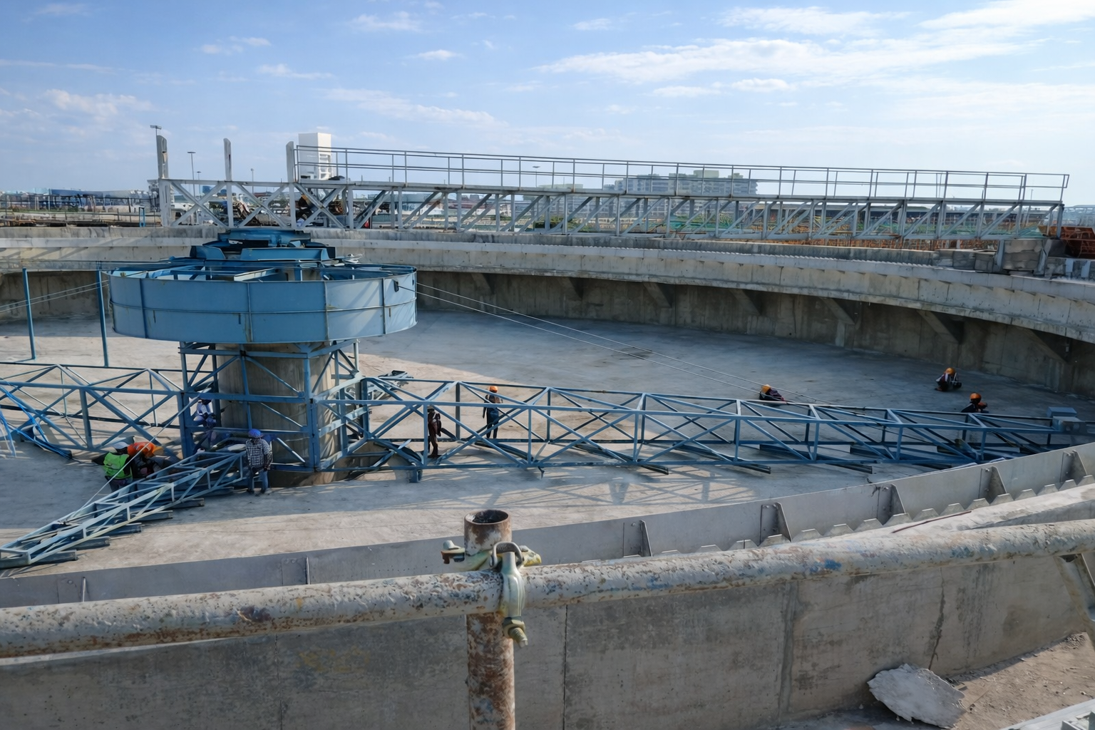 L&T 318MLD WWTP CORONATION PILLAR