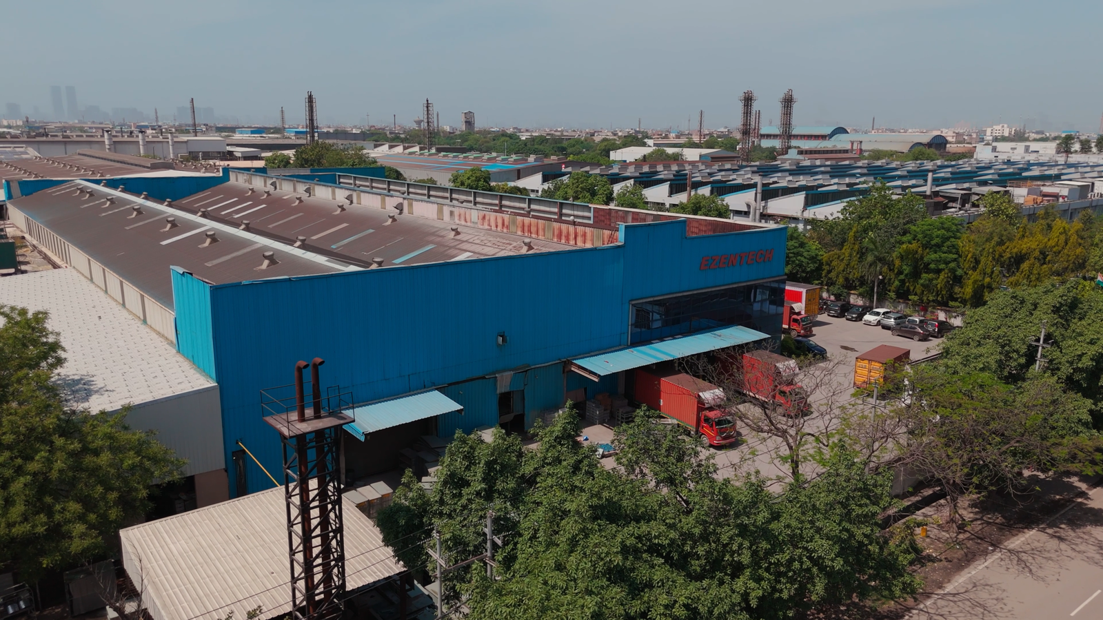 Ezentech India Industrial Factory Building