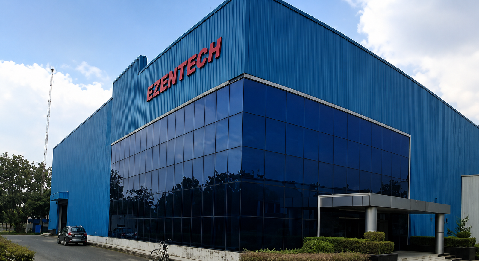 Ezentech India Industrial Factory Building